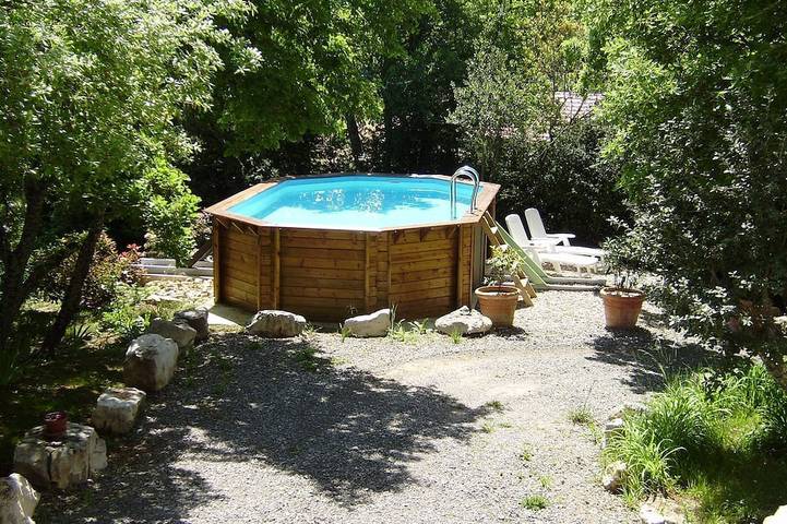 Appartement de vacances pour 4 personnes, avec jardin