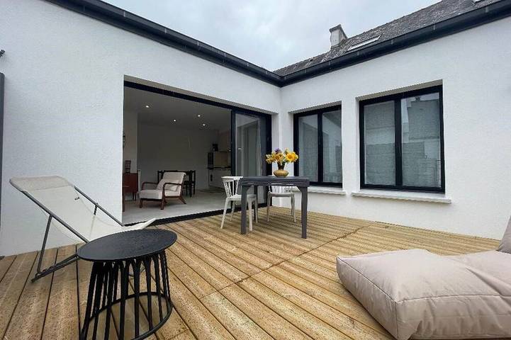 Appartement entier, Maison Particulière  Le Bono in Bono, Côte des Mégalithes