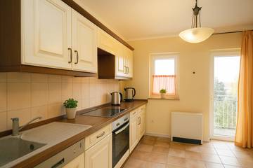 Ferienwohnung für 4 Personen, mit Seeblick und Garten, mit Haustier in Göhren-Lebbin