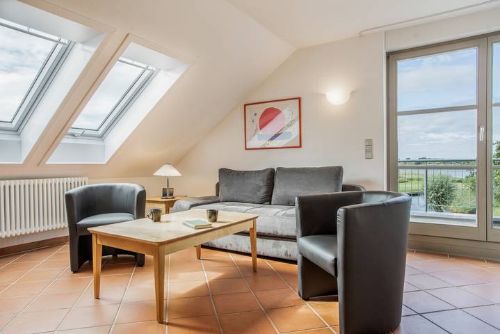 Ferienwohnung für 3 Personen, mit Balkon und Seeblick in Mellenthin - 2