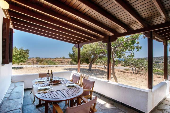 Ferienhaus für 6 Personen, mit Balkon und Garten auf Naxos