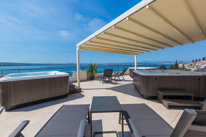 Ferienwohnung für 4 Personen, mit Sauna und Balkon, kinderfreundlich in Dramalj - 3