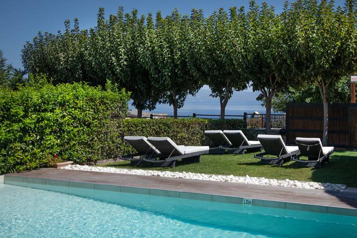 Bungalow für 7 Personen, mit Garten und Ausblick in Chalkidiki - 3