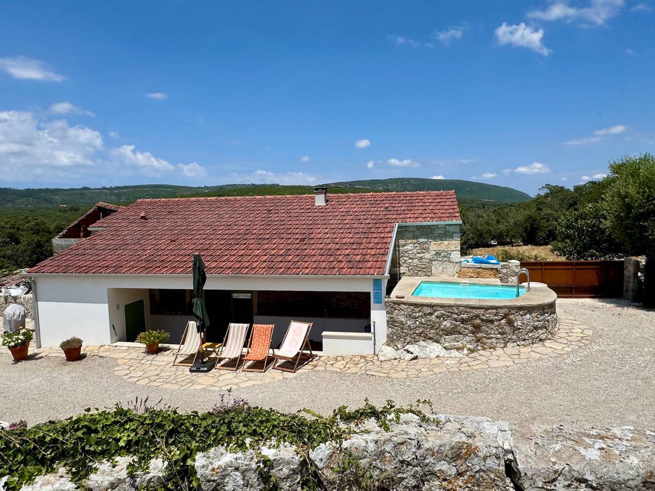Casa Rural 'Curva' con Vista a la Montaña, Piscina Privada y Wi-Fi in Mendiga, Arrimal e Mendiga