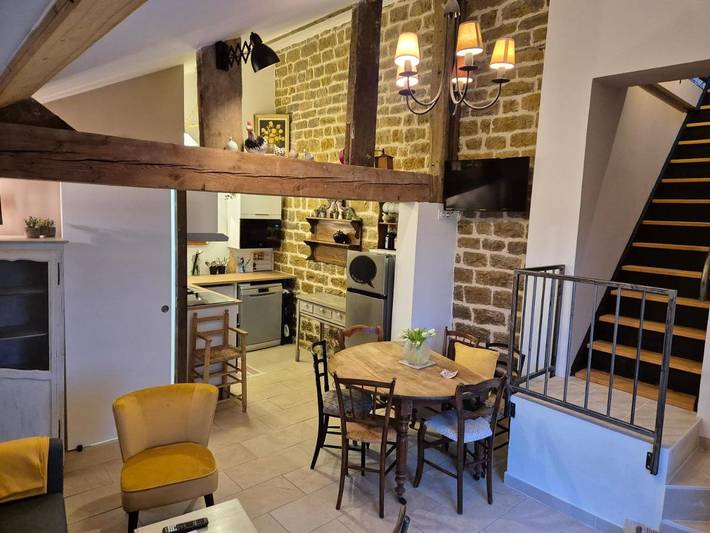 Maison de vacances pour 6 personnes, avec Terrasse ainsi que Jardin et Vue