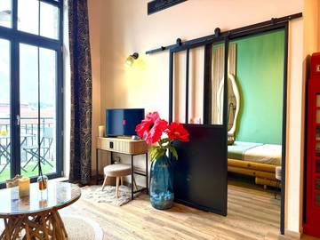 Gîte pour 2 personnes, avec balcon à Champagne-sur-Seine