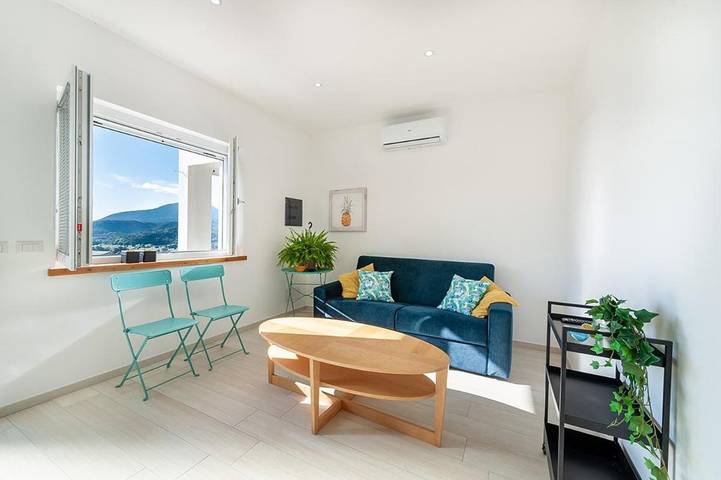 Gîte pour 4 personnes, avec jardin et vue à Santa Marina