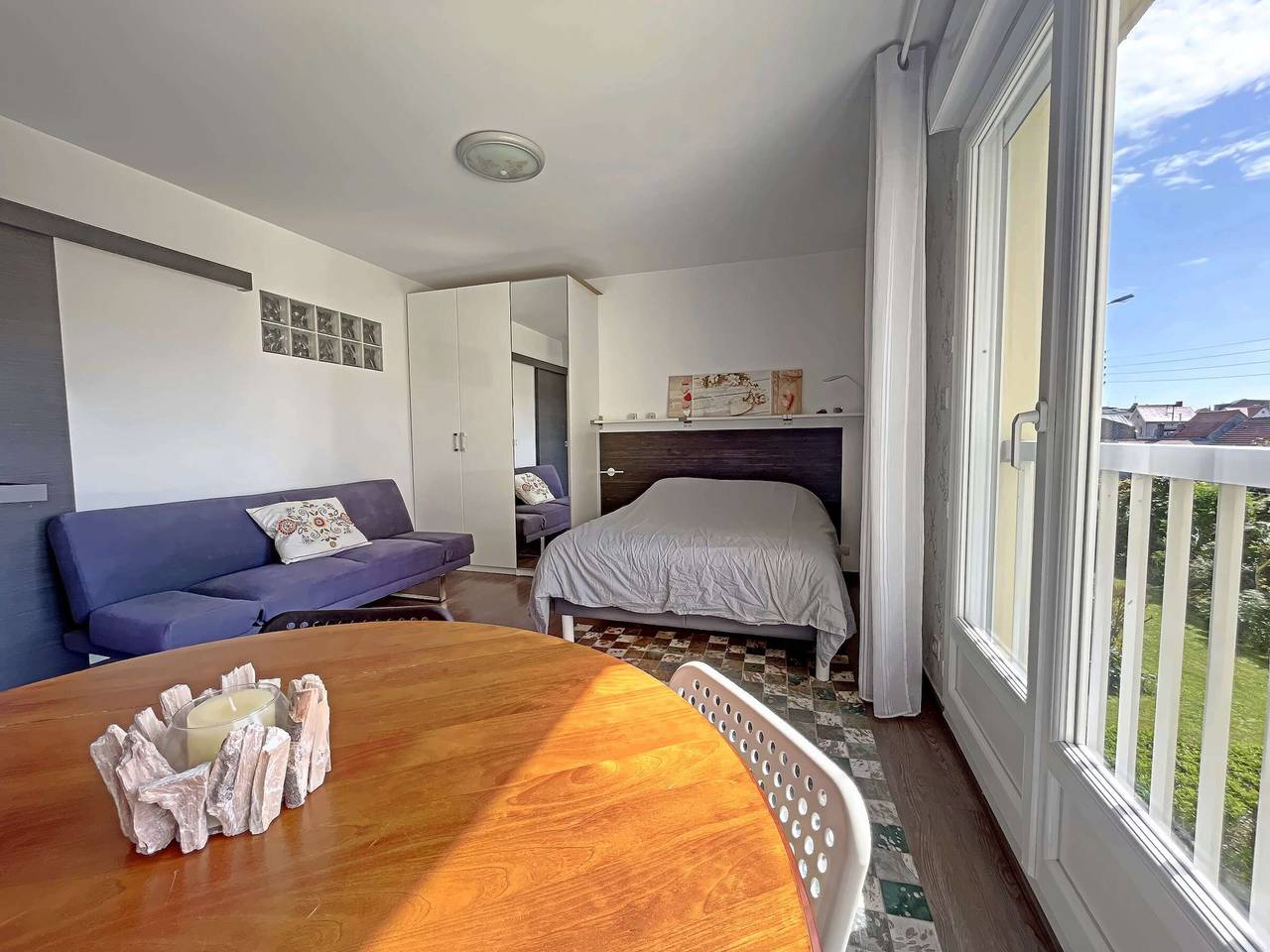 Estudio entero, Estudio encantador de 27m² cerca del mar con balcón, parking y ascensor in Berck, Montreuil und Umgebung