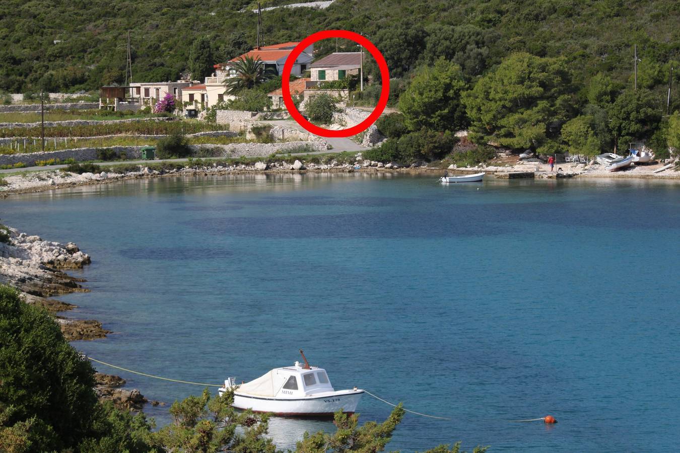 Three bedroom house near beach Cove Parja, Vis K-8892 in Vis (By), Split-Dalmatia