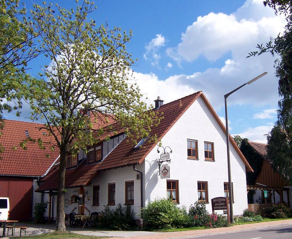 Ganze Wohnung, Wohlfühlbauernhof - Ferienwohnung Sonnenschein in Geslau, Romantische Straße