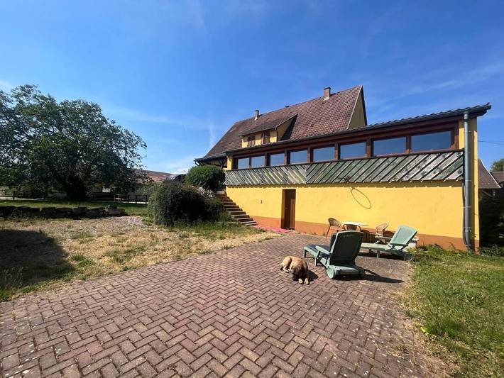 Appartement de vacances pour 8 personnes, avec vue et jardin