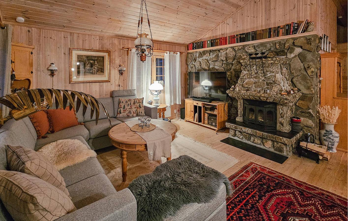 Ferienhaus für 9 Personen mit Ausblick in Hjartdal