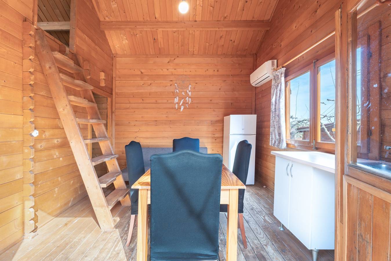Ferienhaus 'Barraca Adaptado B' mit Bergblick, Wlan und Klimaanlage in Barx, Costa de Valencia