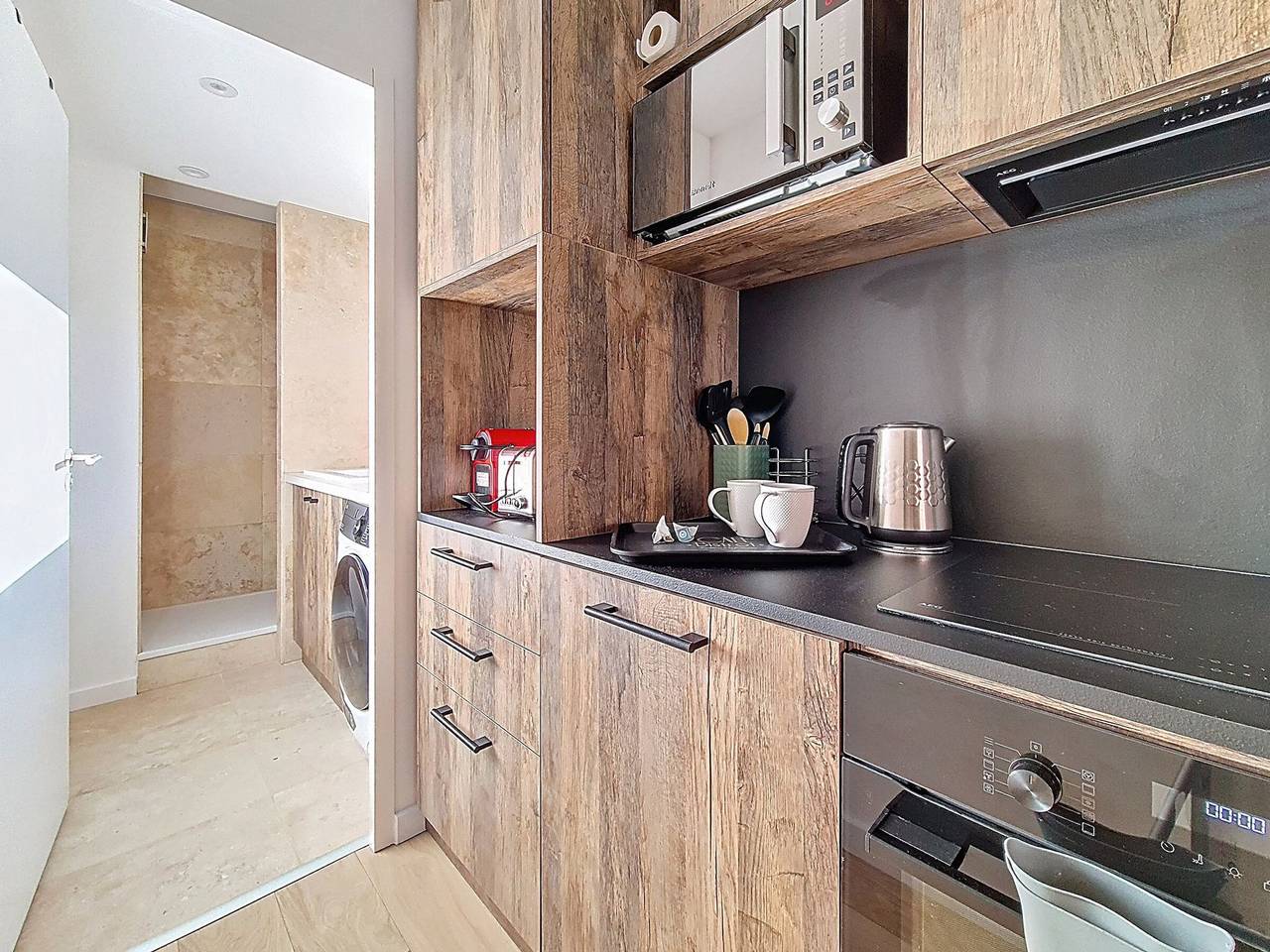 Apartamento entero, Amplio apartamento con Wi-Fi, balcón, cerca de pistas, 8 personas in Val Thorens, Les Trois Vallées