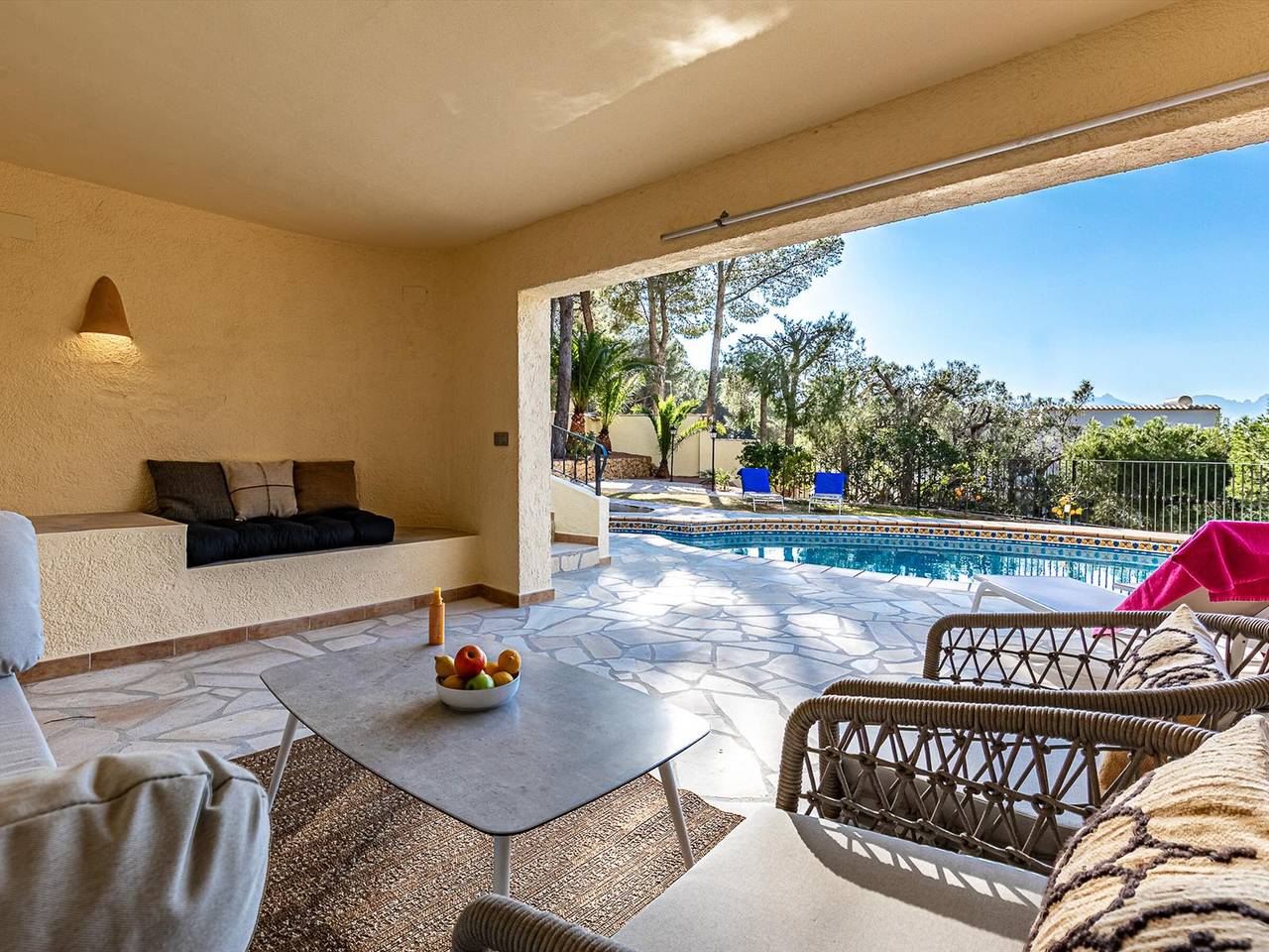 Villa mit Bergblick, Pool - 6 Pers. in Altea La Vella, Altea