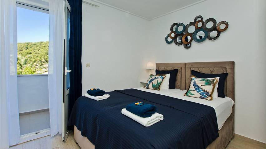 Monolocale per 2 persone, con panorama sull' Isola di Lesina