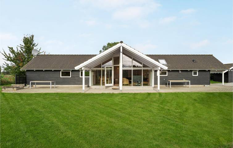 Ferienhaus für 14 Personen, mit Whirlpool und Terrasse sowie Garten und Sauna in Råbylille Strand