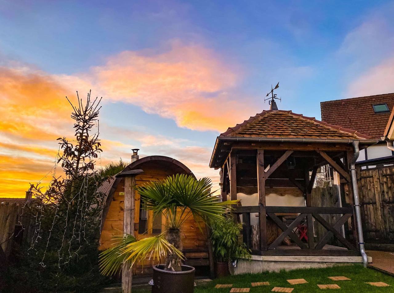 Gite bien être Sauna Spa nordique à l'Orée du bois in Soucht, Sarreguemines