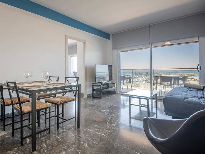 Appartement de vacances entier, R130 Apartamento Vista mar in Platja de l'Estany - el Mas Mel (Calafell), Calafell