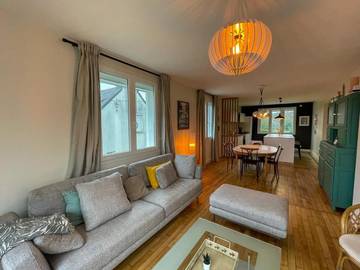 Gîte pour 8 personnes, avec terrasse et jardin dans Abbaye maritime de Beauport