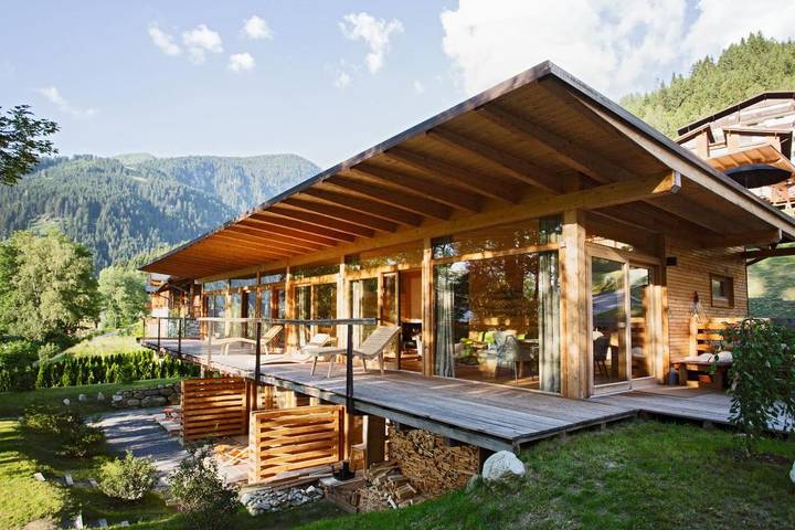 Ferienwohnung für 6 Personen, mit Balkon und Terrasse sowie Garten und Sauna in Bad Gastein