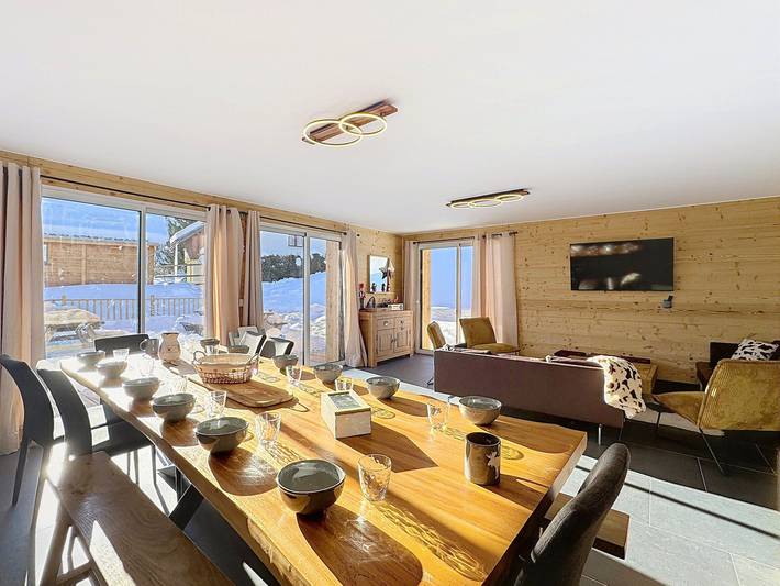 Chalet pour 14 personnes, animaux acceptés dans Le Corbier - 4