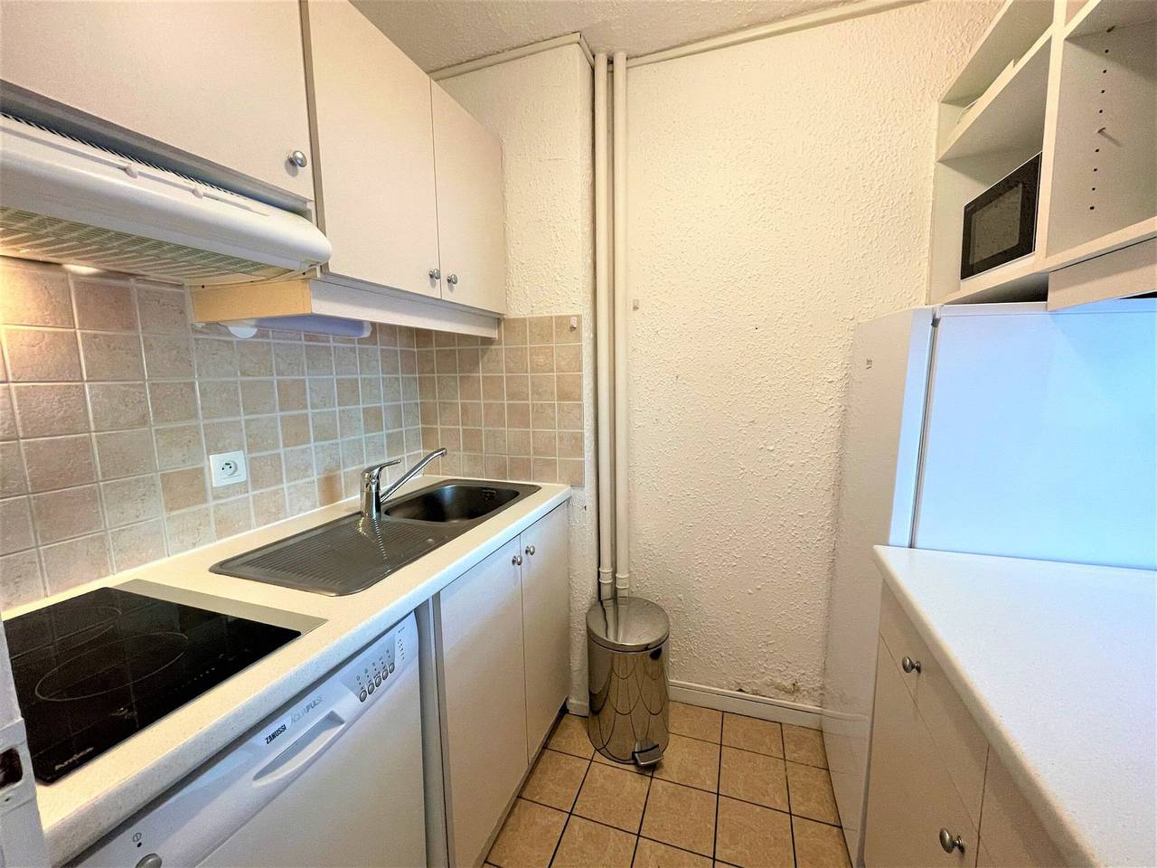 Ganze Wohnung, 6-Personen-Apartment in Les Menuires, Haustiere erlaubt, klassisch mit Balkon in Les Menuires, Saint-Martin-de-Belleville