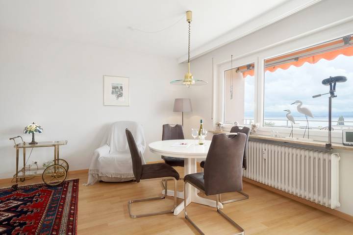 Ganze Wohnung, Ferienwohnung 'Bodenseewohnung Bär' mit Seeblick, Balkon und Wi-Fi in Immenstaad, Immenstaad am Bodensee