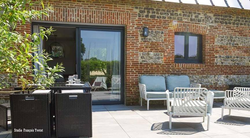 Maison d’hôte pour 2 personnes, avec sauna et jardin ainsi que piscine et vue en Seine-Maritime - 4