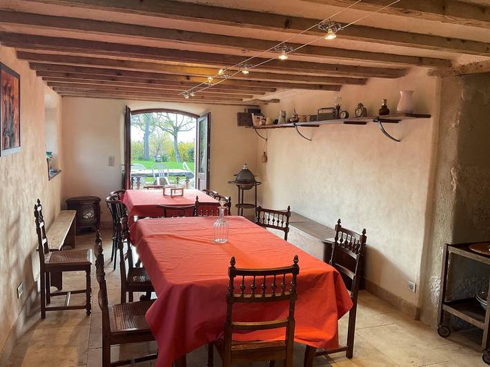 Gîte pour 13 personnes, avec jardin, animaux acceptés à Myans - 3