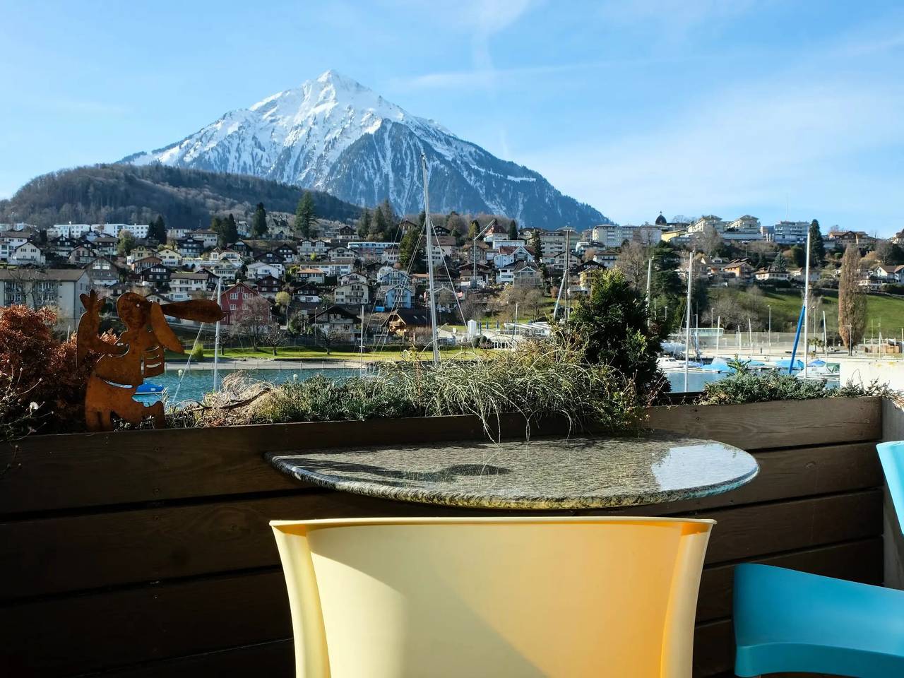 Ganze Wohnung, 2 Zimmer 2 Personen in Spiez, Thunersee