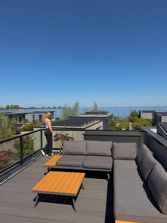 Ferienhaus mit Meerblick für 6 Personen, mit Garten und Seeblick in Nordholland