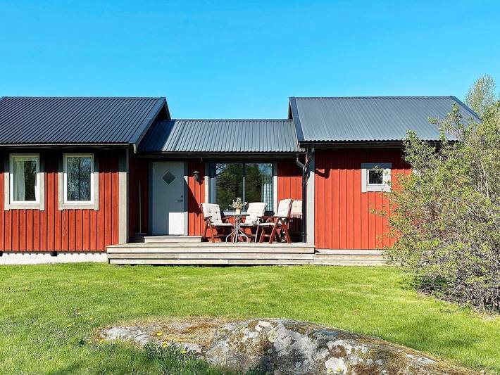 Ferienhaus für 4 Personen, mit Terrasse und Ausblick sowie Seeblick und Garten am Bunn - 2