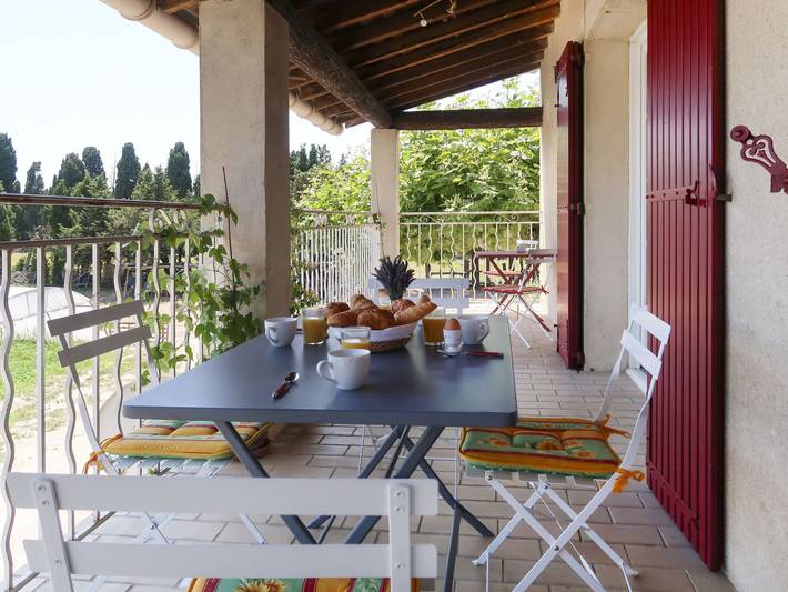 Location de vacances pour 5 personnes, avec balcon et jardin à Châteaurenard - 4