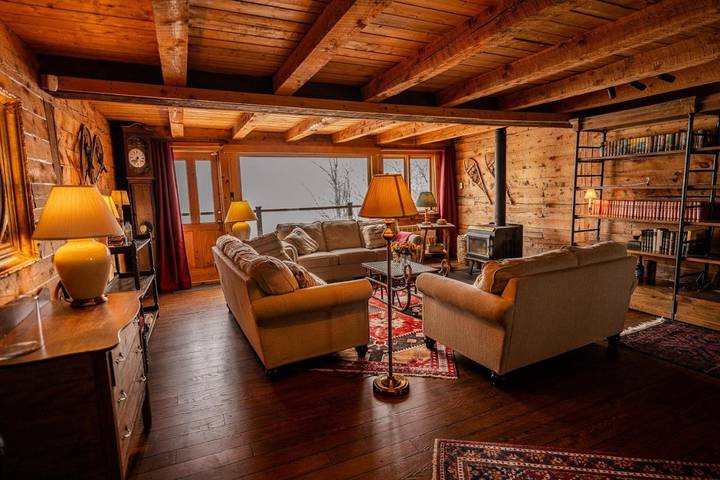 Station pour 2 personnes, avec vue et piscine ainsi que sauna et jardin dans Sainte-Rose-du-Nord - 3