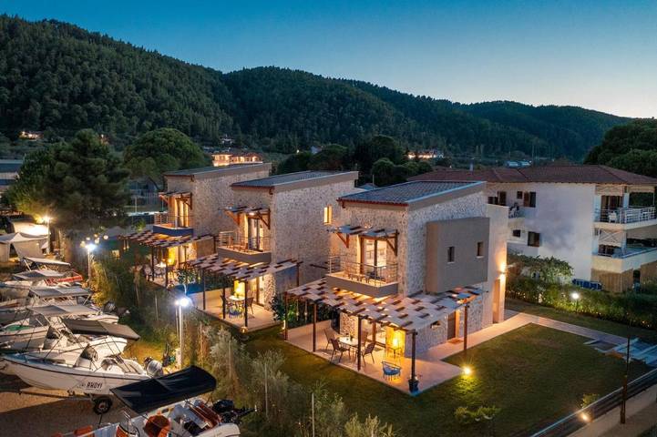 Ferienwohnung für 5 Personen, mit Garten und Ausblick