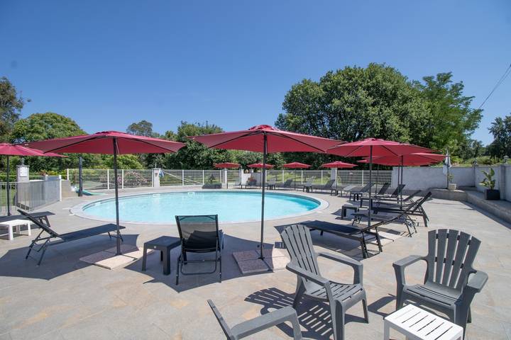 Appartement de vacances pour 6 personnes, avec Balcon et Jardin