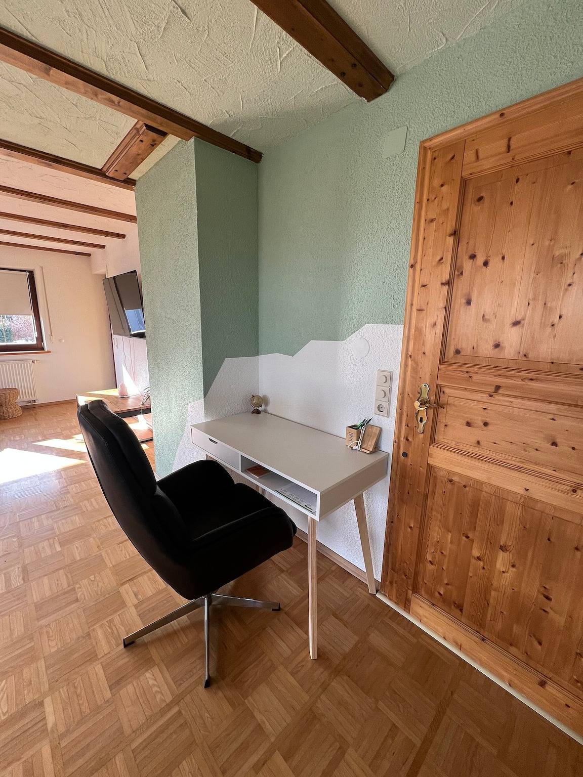 Ganze Wohnung, Apartment 'Sonnenschein' mit Bergblick, privater Terrasse und Wlan in Kißlegg, Region Bodensee-Oberschwaben