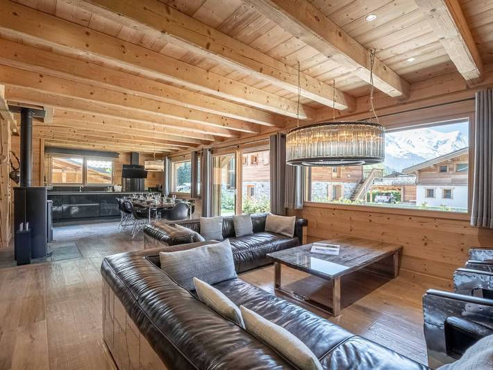 Chalet für 11 Personen, mit Terrasse und Sauna in Chamonix