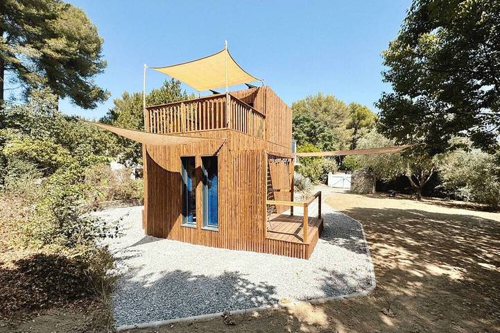 Maison de vacances pour 4 personnes, avec jardin à Jacou