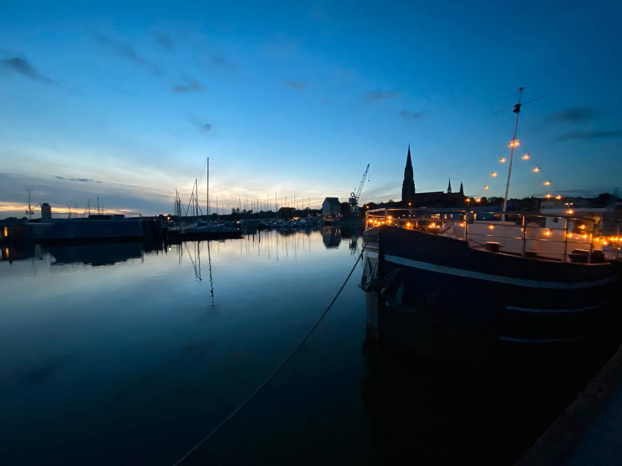 Boot 'Commodore' mit Meerblick, privater Terrasse und Wlan in Schleswig, Schleswig & Umgebung