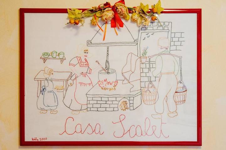 Gîte pour 4 personnes, avec terrasse et vue, animaux acceptés à Transacqua - 2