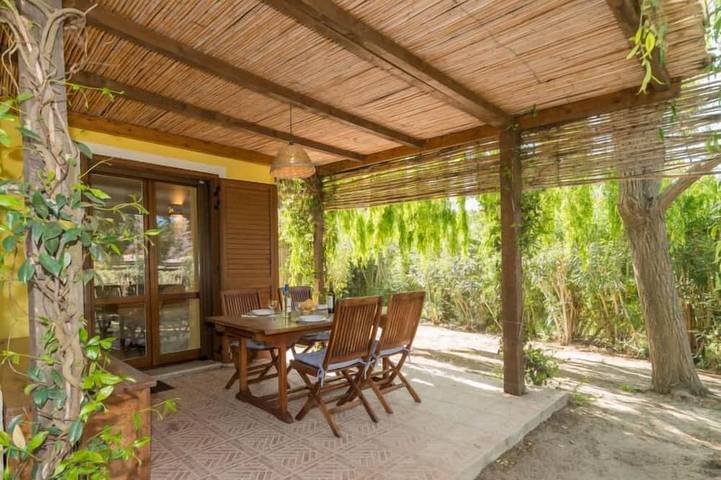 Ferienhaus für 4 Personen, mit Garten, mit Haustier