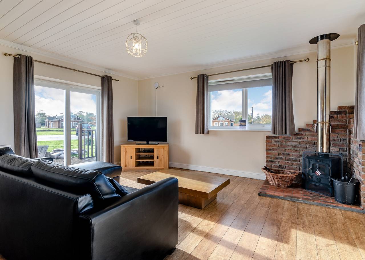 Kingfisher Lodge in Mappleton, Östliches Yorkshire
