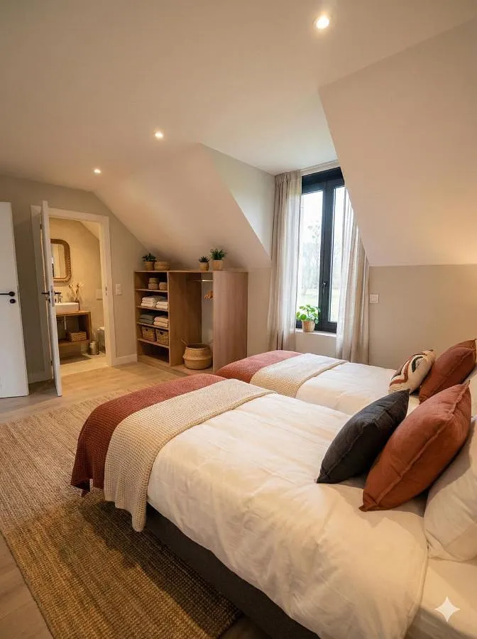 Holiday apartment for 2 people, with garden, with pets - 1