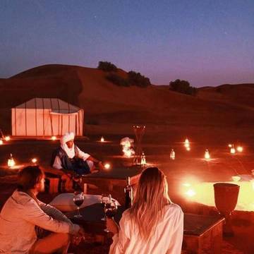 Hôtel pour 2 personnes, avec vue et jardin, animaux acceptés dans Merzouga