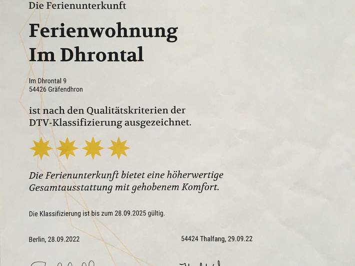 Ferienwohnung für 2 Personen, mit Terrasse, kinderfreundlich in Thalfang am Erbeskopf - 3