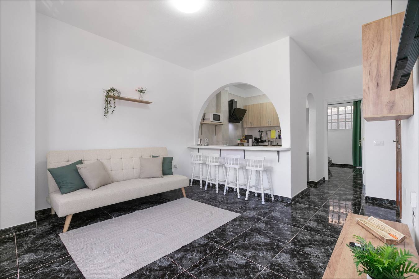 Ganze Wohnung, Ferienwohnung 'Momento Florida' mit Meerblick, Balkon und Wlan in Anaga, Santa Cruz de Tenerife