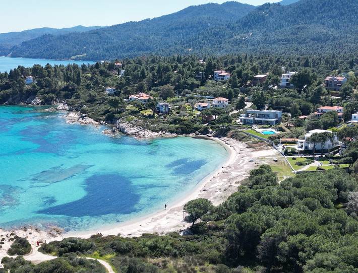 Villa für 7 Personen, mit Garten und Terrasse sowie Ausblick, mit Haustier in Chalkidiki - 3