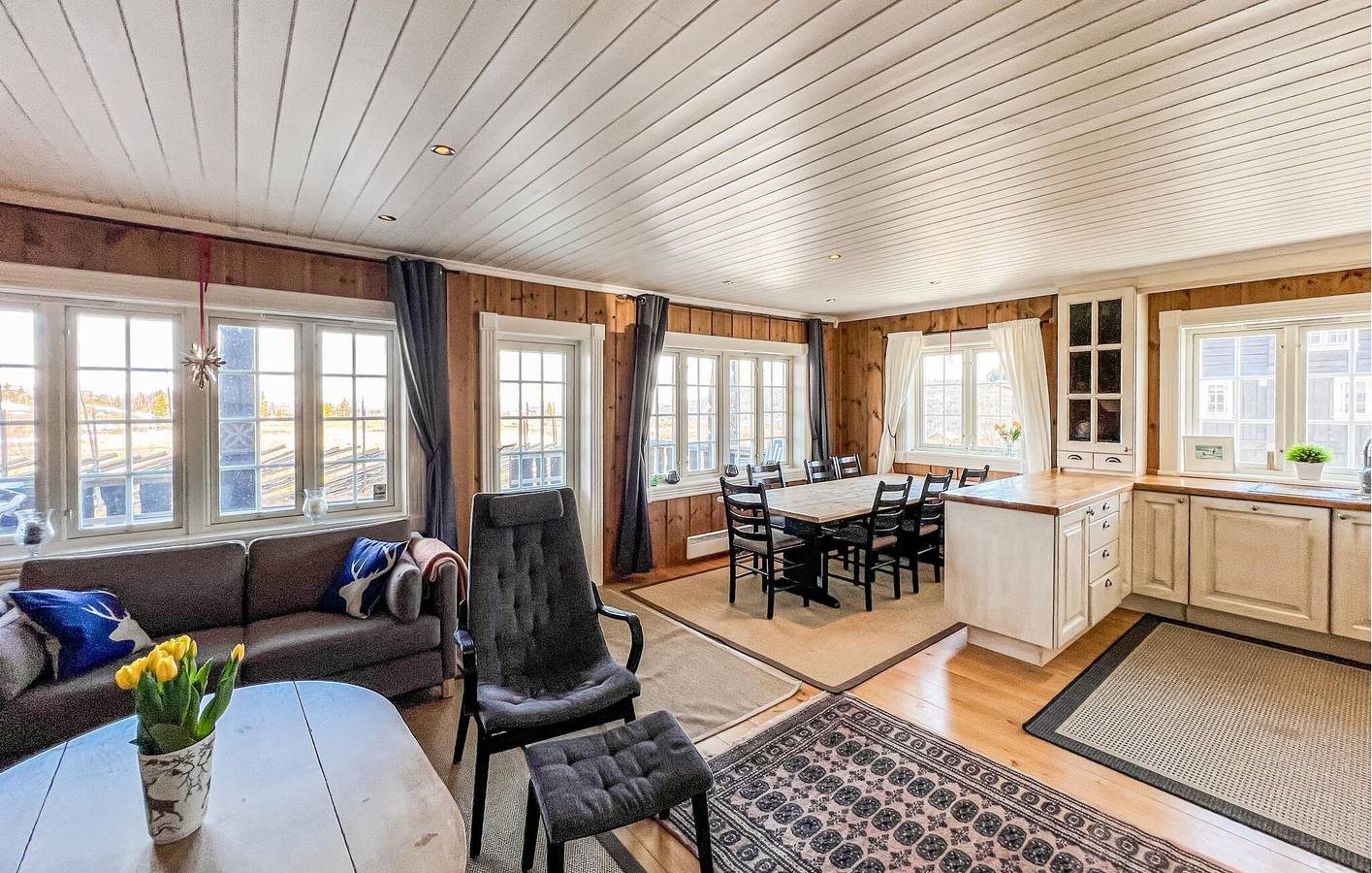 Ganze Ferienwohnung, Ferienwohnung für 7 Personen mit Terrasse in Vestre Slidre